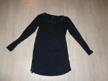 mooi zwart jurkje van 10 Days, maat 2/M  beschikbaar voor biedingen