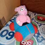 Purk knuffeltje in auto met wielen Sesamstraat 14 cm, Kinderen en Baby's, Speelgoed | Knuffels en Pluche, Ophalen of Verzenden