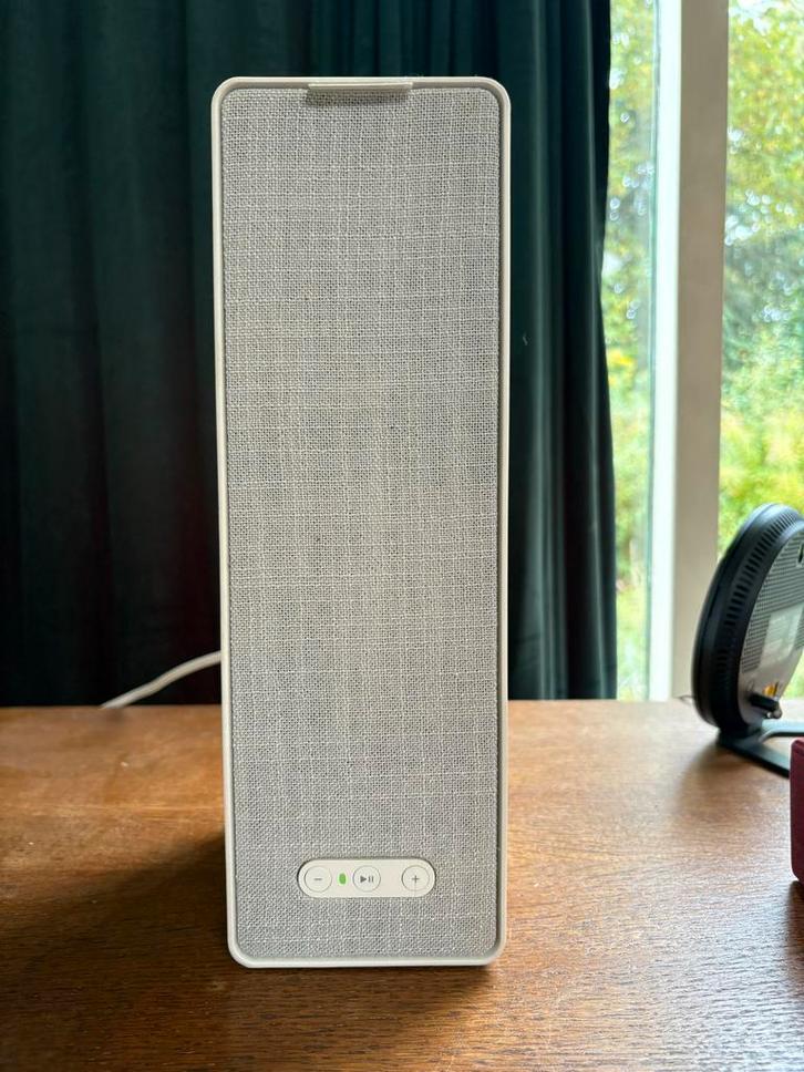 2x Ikea Symfonisk (Sonos) Boekenplank + Wall Mount, Audio, Tv en Foto, Luidsprekers, Gebruikt, Front, Rear of Stereo speakers