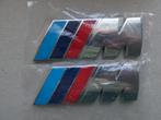 Twee stuks BMW M logo, nog ongebruikt in de verpakking., Auto diversen, Tuning en Styling, Ophalen of Verzenden