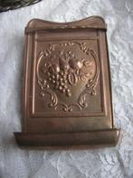 Oud Miniatuur Lepelrek van Koper met Fruit - 11 x 7 cm, Antiek en Kunst, Curiosa en Brocante, Verzenden