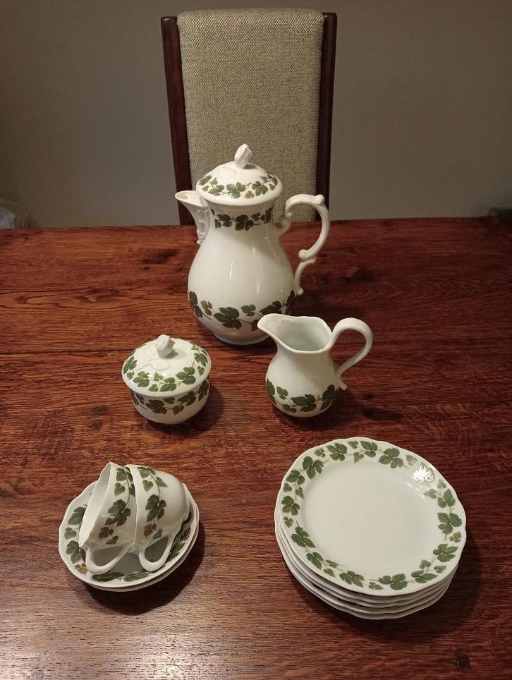 gedeeltelijk koffieservies Hutschenreuter, Huis en Inrichting, Keuken | Servies, Gebruikt, Kop(pen) en/of Schotel(s), Overige stijlen