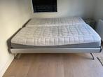 auping bed, Huis en Inrichting, Slaapkamer | Bedden, Overige materialen, Grijs, 180 cm, Modern, strak