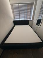 Zwarte Boxspring Beter Bed 160x200, Ophalen, Zwart, Tweepersoons, Zo goed als nieuw