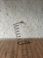 Vintage design spiraal kapstok retro mid century, Minder dan 100 cm, Hout, Ophalen, Wandkapstok