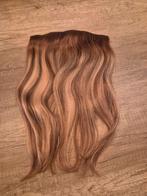 MLY hairextensions 40/45 cm clip in, Ophalen of Verzenden, Gebruikt, Pruik of Haarverlenging
