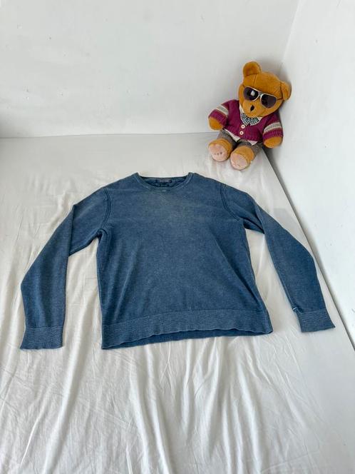 Vintage Tommy Hilfiger trui, Kleding | Heren, Truien en Vesten, Zo goed als nieuw, Maat 56/58 (XL), Blauw, Ophalen of Verzenden
