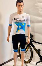Wielrenkleding wielrenpak snelpak speedsuit maat L Verge, Heren, Ophalen of Verzenden, Zo goed als nieuw, Verge