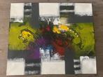 Moderne abstracte schilderij – kleurrijk & uniek, Ophalen of Verzenden
