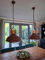 industriële hanglamp eettafel, Huis en Inrichting, Lampen | Hanglampen, Ophalen, Zo goed als nieuw, Metaal, 75 cm of meer