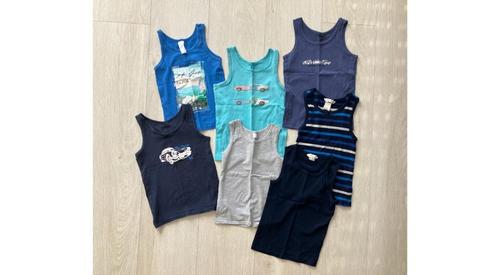 7 Hemdjes Katoenen Hemden o.a. van H&M, Mt. 110, 116, Kinderen en Baby's, Kinderkleding | Maat 110, Zo goed als nieuw, Jongen