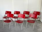 Diningchairs “Calligaris”, Italy (7), Ophalen of Verzenden, Zo goed als nieuw