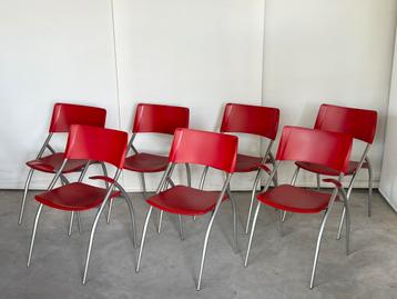 Diningchairs “Calligaris”, Italy (7) beschikbaar voor biedingen