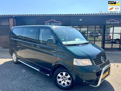 Volkswagen Transporter 2.5 TDI|174PK|2005|DUBBEL CABINE|AIRC, Auto's, Bestelauto's, Bedrijf, Te koop, ABS, Airbags, Airconditioning