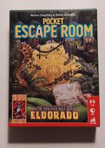 Pocket escape room Het mysterie van Eldorado, Hobby en Vrije tijd, Gezelschapsspellen | Kaartspellen, Ophalen of Verzenden, Zo goed als nieuw