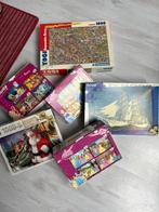 Puzzelcollectie - Disney, Kerst, Zee - 1000 stukjes, Ophalen of Verzenden, Meer dan 50 stukjes, Gebruikt, 6 jaar of ouder