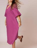 One size fits all zomerjurk, Fuchsiakleurig, Kleding | Dames, Jurken, Verzenden, Zo goed als nieuw, Roze, Onder de knie