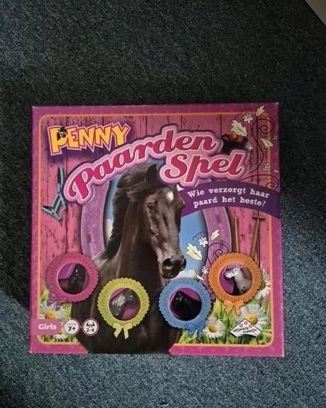 Penny Paarden Spel - Compleet!, Hobby en Vrije tijd, Gezelschapsspellen | Bordspellen, Een of twee spelers, Ophalen of Verzenden