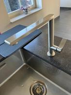 Gessi Essenza RVS keukenmengkraan, Doe-het-zelf en Verbouw, Sanitair, Ophalen of Verzenden, Gebruikt, Rvs, Kraan