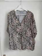 Panterblousje animalprint, MS mode maat 48 / 50, Kleding | Dames, Blouses en Tunieken, Ophalen of Verzenden, MS Mode, Zo goed als nieuw