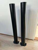 Zwarte tafelpoten, Tuin en Terras, Palen, Balken en Planken, Ophalen, Minder dan 180 cm