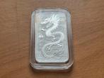1 oz Silver Dragon Bar 2018. Zilverbaar, eerste jaargang!, Ophalen of Verzenden, Zilver