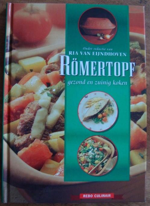 Römertopf gezond en zuinig koken - Ria van Eijndhoven - hc, Boeken, Kookboeken, Zo goed als nieuw, Gezond koken, Ophalen of Verzenden
