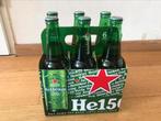 6 x 0,5 liter Fles 150 jaar Heineken Oostenrijk inc dop malt, Verzamelen, Biermerken, Nieuw, Heineken, Flesje(s), Ophalen of Verzenden