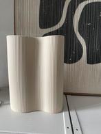 Loods 5 vaas organische vorm keramiek nieuw creme, Ophalen, Overige kleuren, Aardewerk of Porselein, Nieuw