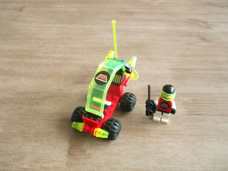 lego m tron 6833 beacon tracer (1990), Kinderen en Baby's, Speelgoed | Duplo en Lego, Gebruikt, Lego, Complete set, Ophalen of Verzenden