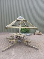 Piknik bankje, Tuin en Terras, Overkappingen, Ophalen of Verzenden, Gebruikt, Tuinpaviljoen