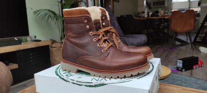 Panama Jack maat 42. Echt leder! Incl doos en kassabon., Kleding | Heren, Schoenen, Zo goed als nieuw, Boots, Bruin, Ophalen of Verzenden