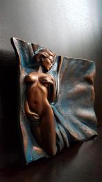 Bronzen beeld abstract sculpture Naakte vrouw , Antiek en Kunst, Antiek | Koper en Brons, Ophalen of Verzenden, Brons