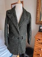 Supermooie boucle donkergroene jas, Ophalen of Verzenden, Zo goed als nieuw, Maat 46/48 (XL) of groter, Groen