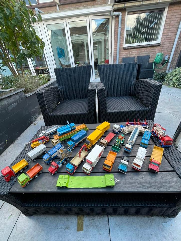 1:55 SIKU RESTANT PARTIJ VERZAMELING 24 STUKS, Hobby en Vrije tijd, Modelauto's | 1:50, Gebruikt, Bus of Vrachtwagen, Ophalen of Verzenden