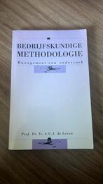 A.C.J. de Leeuw - Bedrijfskundige methodologie, Nieuw, Ophalen of Verzenden, A.C.J. de Leeuw