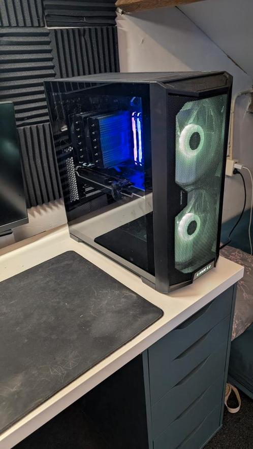 Game pc | AMD Ryzen 7 5700G | AMD Radeon RX 6750XT 12 GB, Computers en Software, Desktop Pc's, Zo goed als nieuw, 3 tot 4 Ghz