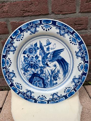 Delfts Blauw Wandbord Porceleyne Fles beschikbaar voor biedingen