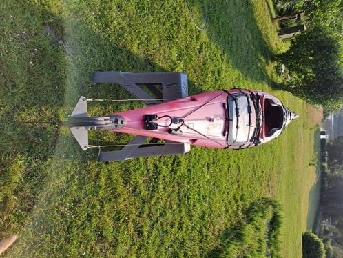 Zeekajak Prijon Kodiak met voetroer, Watersport en Boten, Kajaks, Gebruikt, 1-persoons, Ophalen