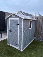 Keter kunststof tuinhuis manor 46 izgs, Tuin en Terras, Kunststof, 1 raam, Ophalen, Minder dan 250 cm