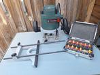 Metabo OfE1812 bovenfrees 1800w + frezenset, Ophalen of Verzenden, Gebruikt