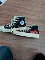 Converse x CDG Play Chuck 70 - Zo goed als nieuw, Zwart, Converse, Ophalen of Verzenden, Sneakers of Gympen