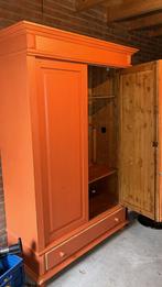 Vintage terra cotta kast, Huis en Inrichting, Ophalen, Gebruikt, 100 tot 150 cm, 200 cm of meer