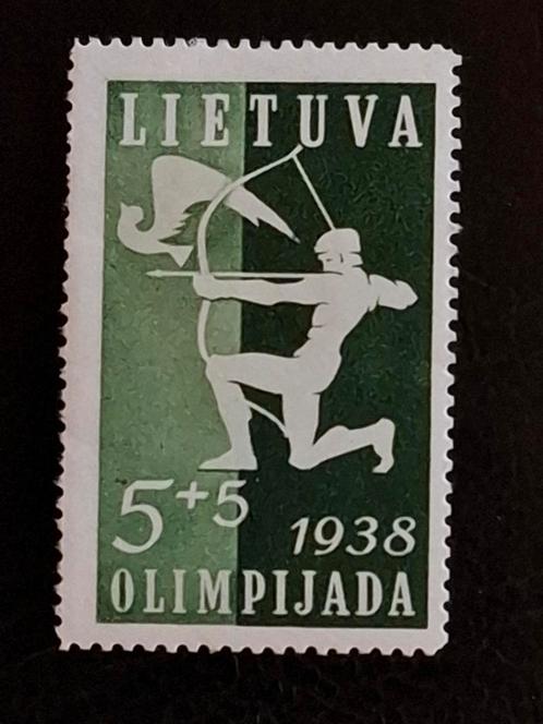 Litouwen 1938 World Lithuanian games, Postzegels en Munten, Postzegels | Europa | Overig, Overige landen, Ophalen of Verzenden