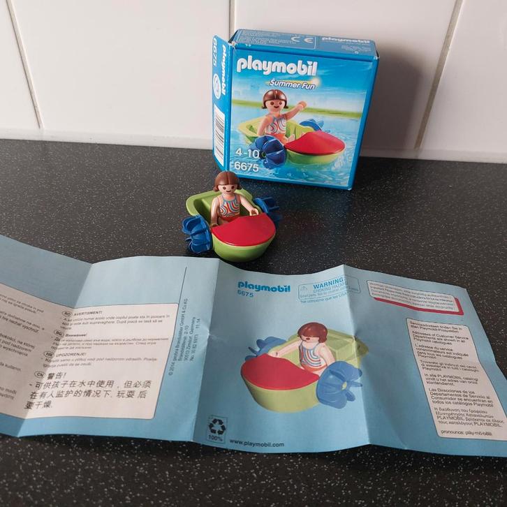 Playmobil Summer Fun - Set 6675, Kinderen en Baby's, Speelgoed | Playmobil, Zo goed als nieuw, Complete set, Ophalen of Verzenden
