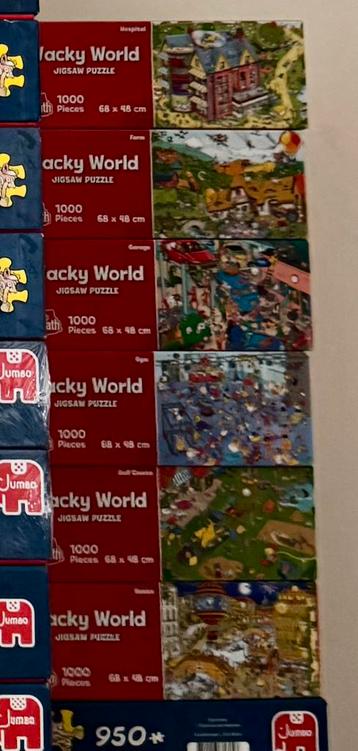 Wacky world puzzels beschikbaar voor biedingen