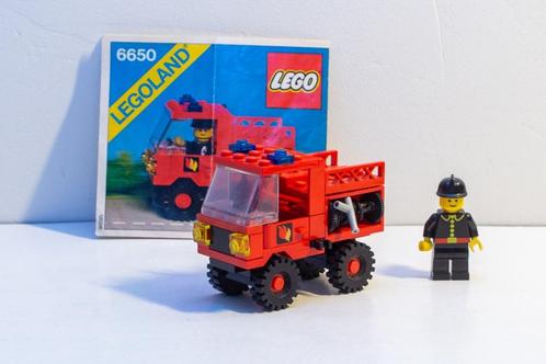 LEGO 6650 Legoland/Classic Town: Fire: Fire and Rescue Van, Kinderen en Baby's, Speelgoed | Duplo en Lego, Gebruikt, Lego, Complete set