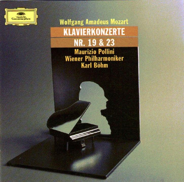 MOZART Klavierkonzerte nr. 19 & 23 CD POLLINI BÖHM, Cd's en Dvd's, Cd's | Klassiek, Gebruikt, Orkest of Ballet, Classicisme, Ophalen of Verzenden