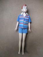 Vintage  barbie Ricky in outfit mattel 1964, Verzamelen, Poppen, Verzenden, Zo goed als nieuw, Pop