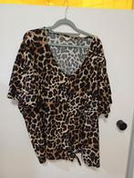 Luipaard Blouse - Maat XXXL, Kleding | Dames, Grote Maten, Bruin, Blouse of Tuniek, Ophalen of Verzenden, Zo goed als nieuw